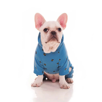 Warm Winter Four legged Printed Hoodie