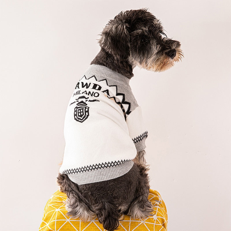 Designer Inspired Pawda Dog Sweater