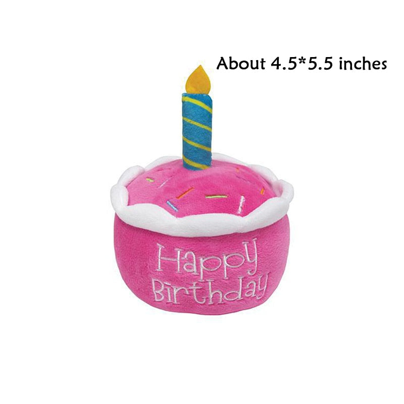 Birthday Cake Squeaky Toys and Accessories