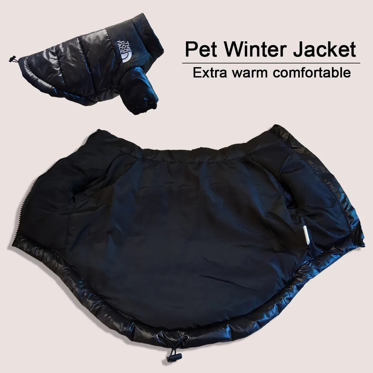 The Dog Face Windproof Reflective Jacket