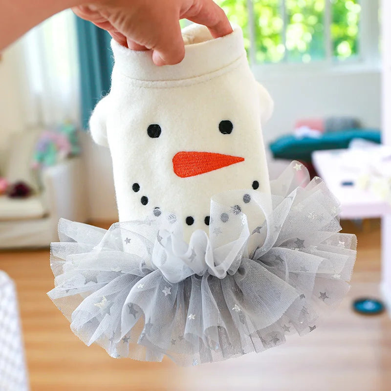 Dress Coat Snowman Design