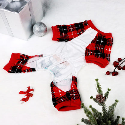 Santa's Crew / Reindeer Pajama jumpsuit