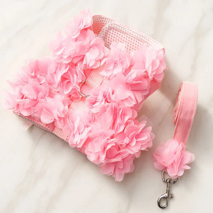 Luxury Flower Girl Harness and Leash Set