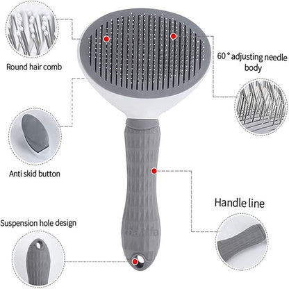 Pet Hair Brush/ Stainless Steel Comb for Grooming