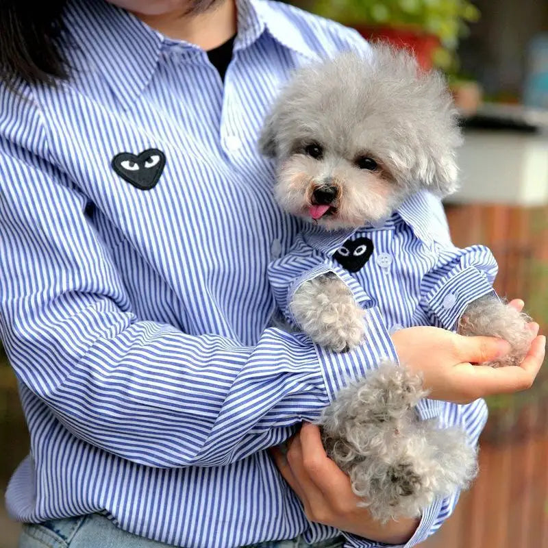 Pet and Owner matching shirts