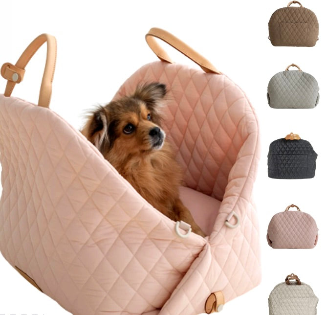 Luxury Dog Carrier Handbag /Car Seat