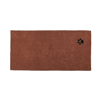 Microfiber Pet Embroidered Bath Towel