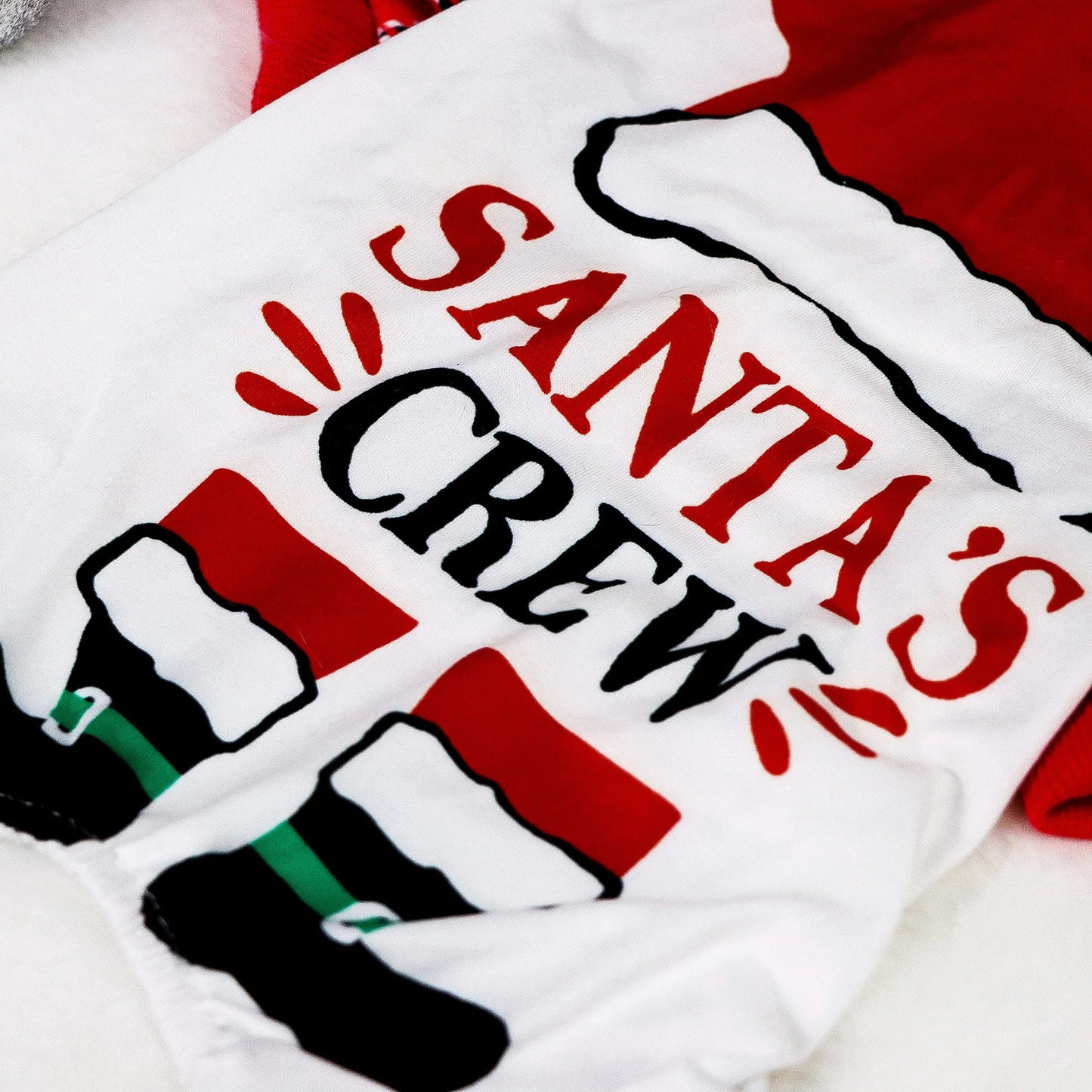 Santa's Crew / Reindeer Pajama jumpsuit