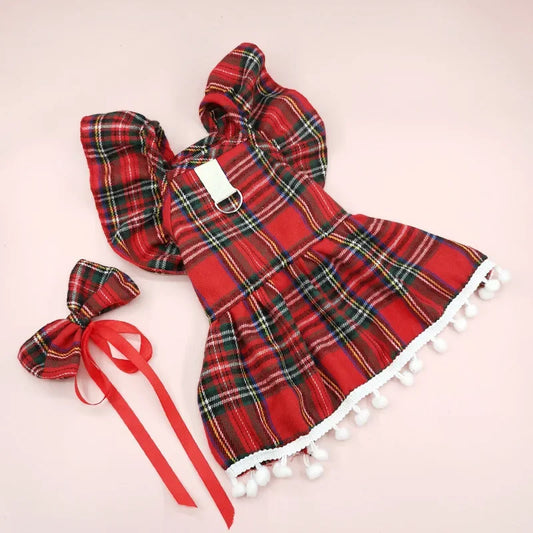 Plaid Christmas Dress