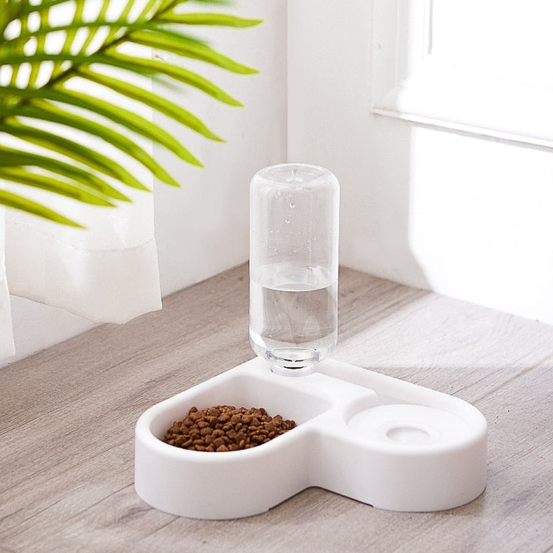 Corner Drinking Bowl Automatic Feeder