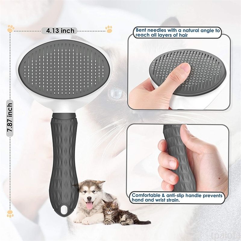 Pet Hair Brush/ Stainless Steel Comb for Grooming