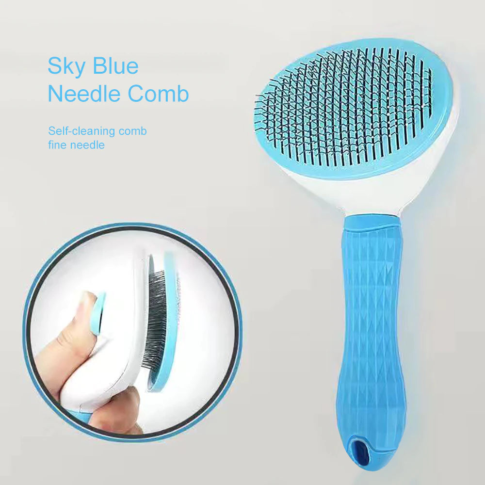 Pet Hair Brush/ Stainless Steel Comb for Grooming